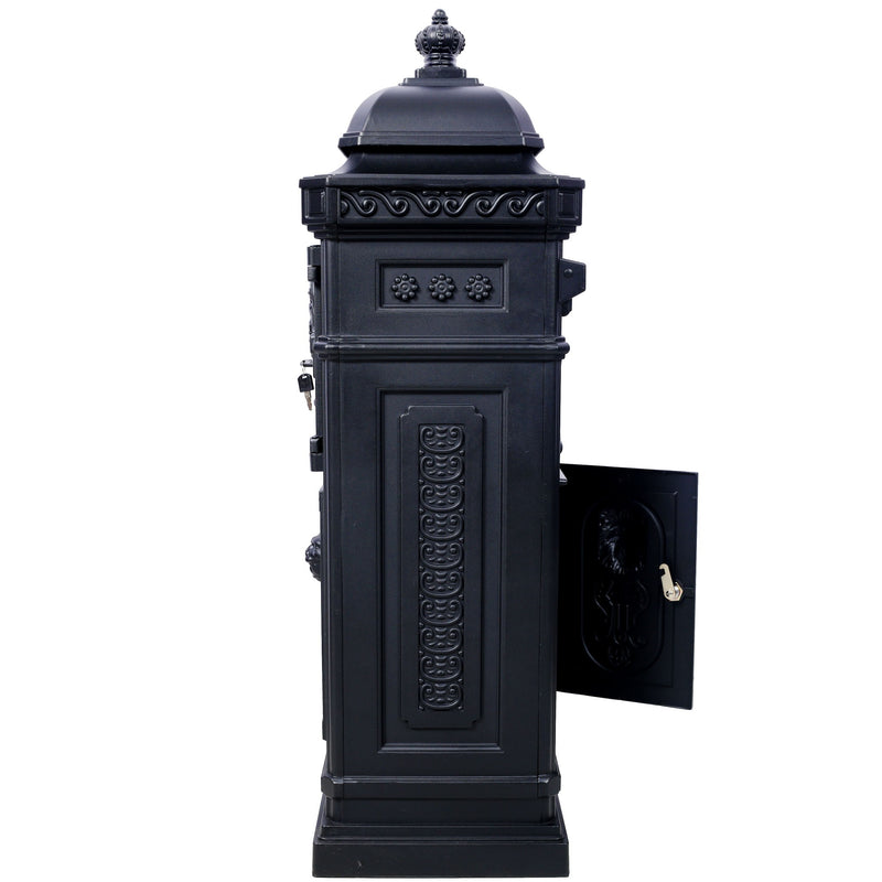 Mailboxs Residential Large-Capacity Letter Box, Rainproof Postbox Statue