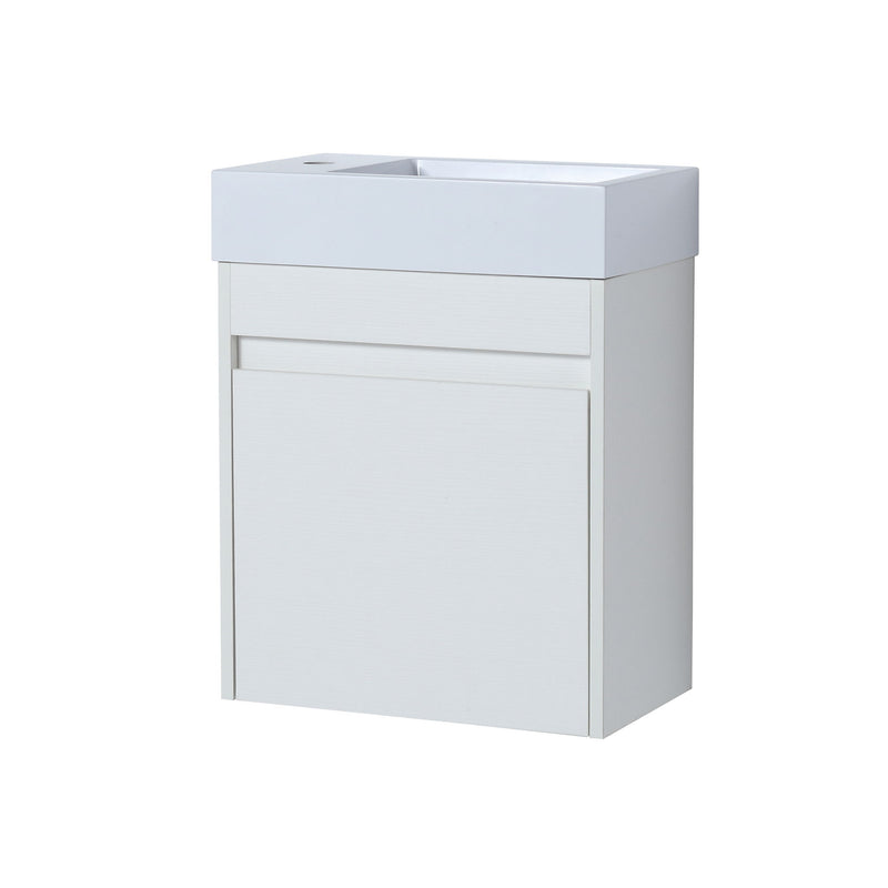 Sink Floating Bathroom Vanity With Soft Close Cabinet Door