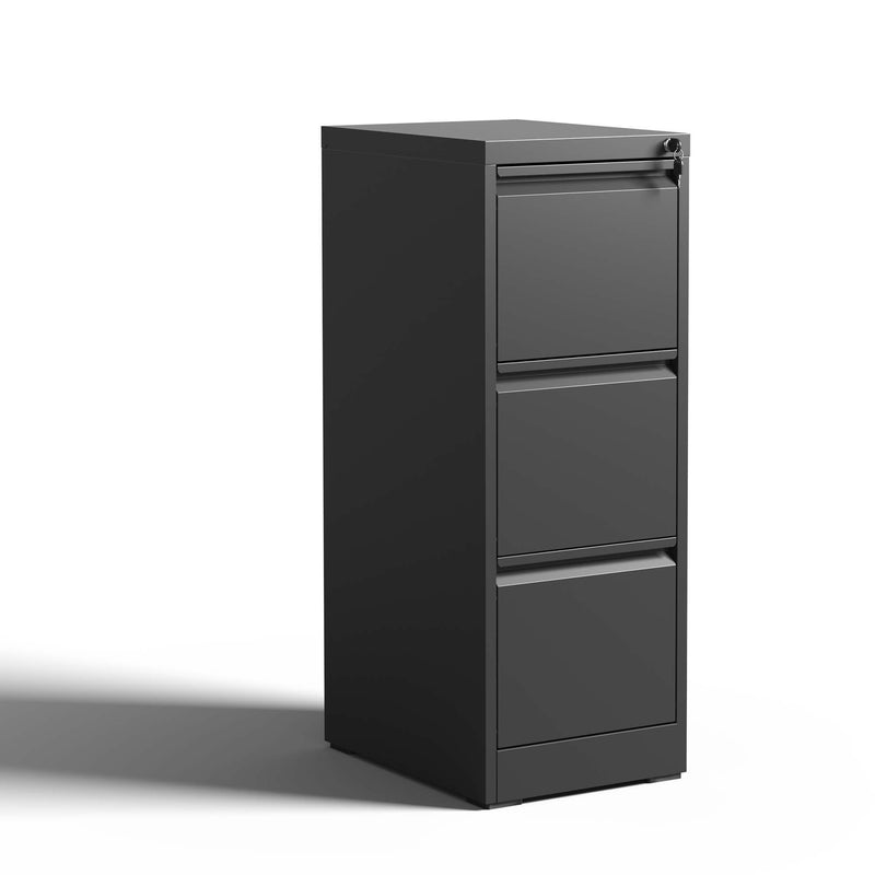 Steel Drawer Vertical File Cabinet With Lock For A4 Legal / Letter Size