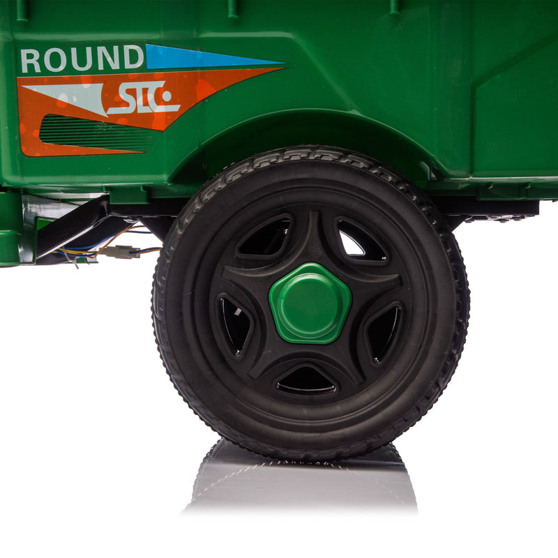 12V Kids Electric 3 Wheel Cargo Truck With LED Lights & Music