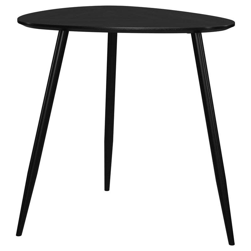 Xander - Triangular Table With Rounded Edges