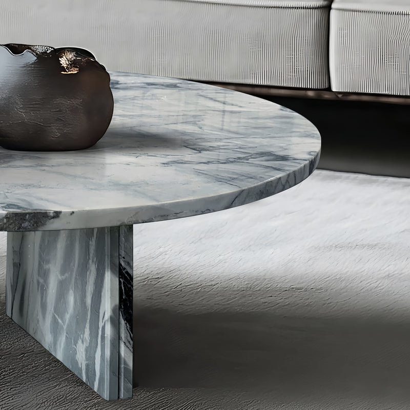 Luxury Coffee Table With Unique Veining, Unique Stone Design