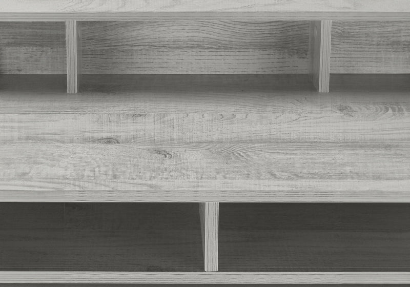 Computer Desk For Home Office, Standing, Storage Shelves, Laptop, Contemporary & Modern