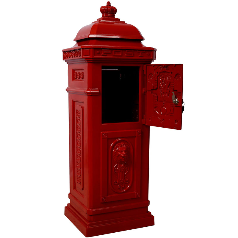 Mailboxs Residential Large-Capacity Letter Box, Rainproof Postbox Statue