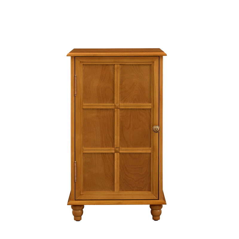 Floor Cabinet With Adjustable Shelf, Storage For Entryway