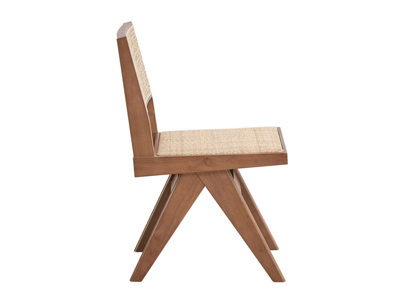 Valentina - 6 Piece Patio Furniture Set - Rattan / Natural