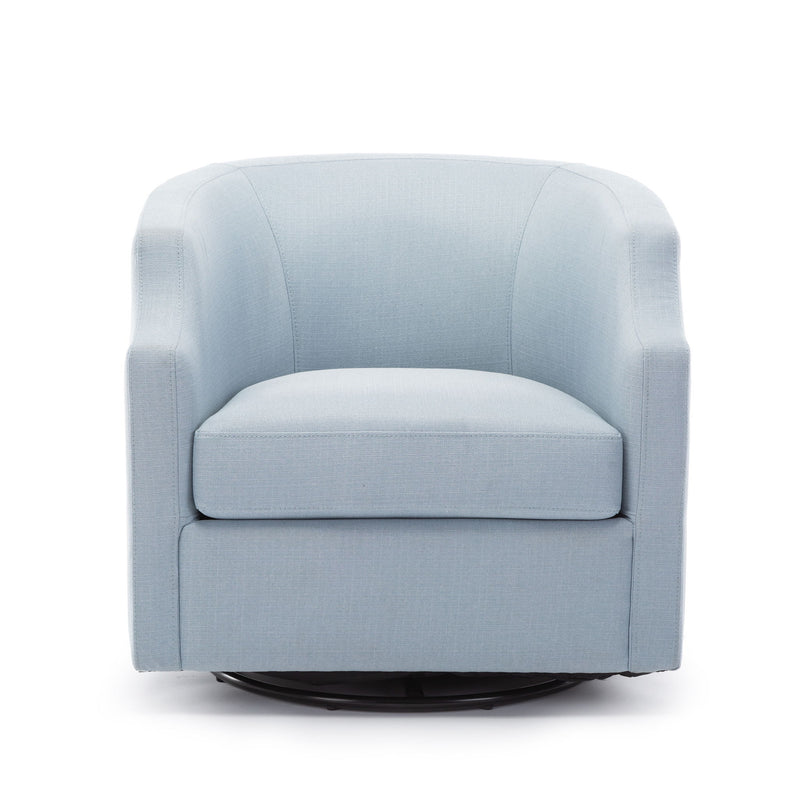 Isabelle - Swivel Glider Barrel Chair
