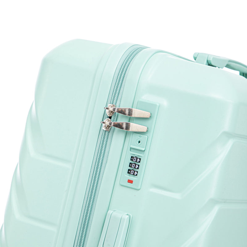 3 Pieces Set 20" / 24" / 28" Spinner Wheel Luggage With Combination Lock