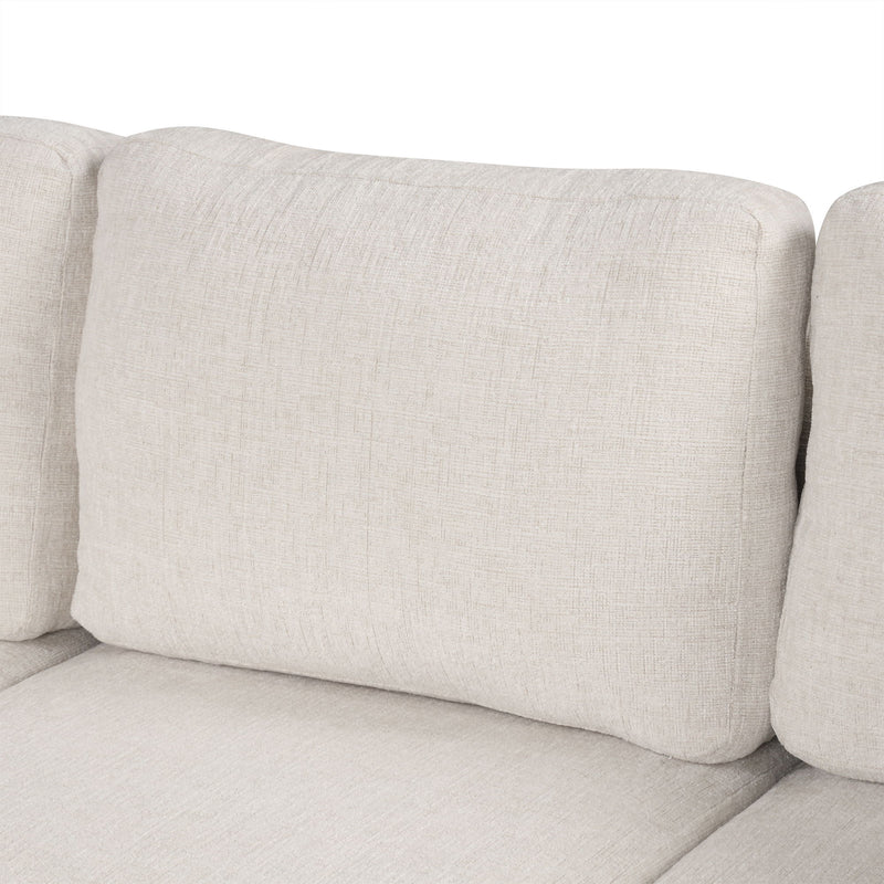 Modern U-Shaped Sectional Sofa Convertible Pull-Out Sofa Bed With USB Ports And Cup Holders