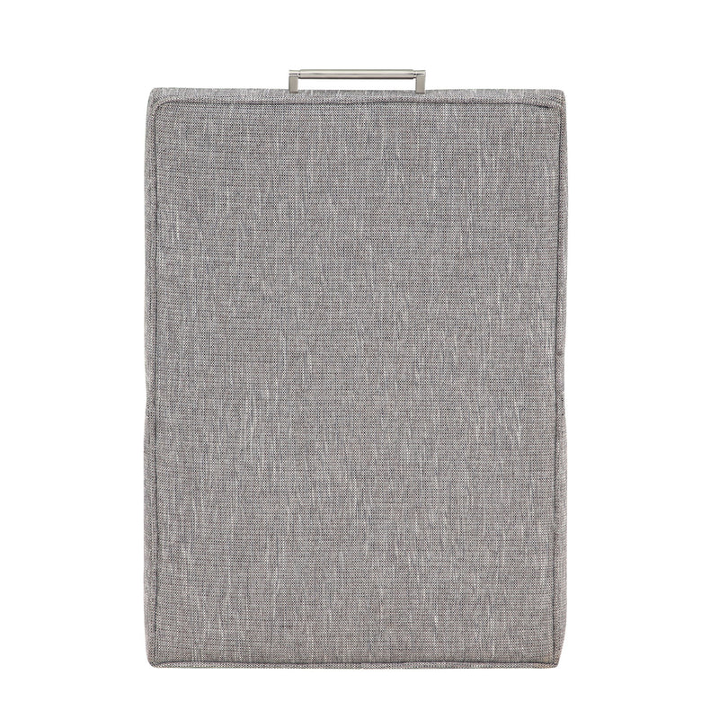Della - Upholstered Castered Chair - Gray