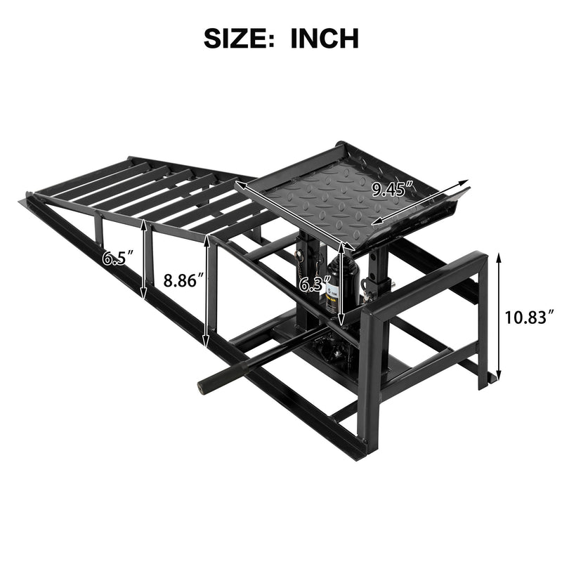 Suxidi - 5 Ton Auto Car Truck Service Ramps Lifts, Hydraulic Automotive Lift