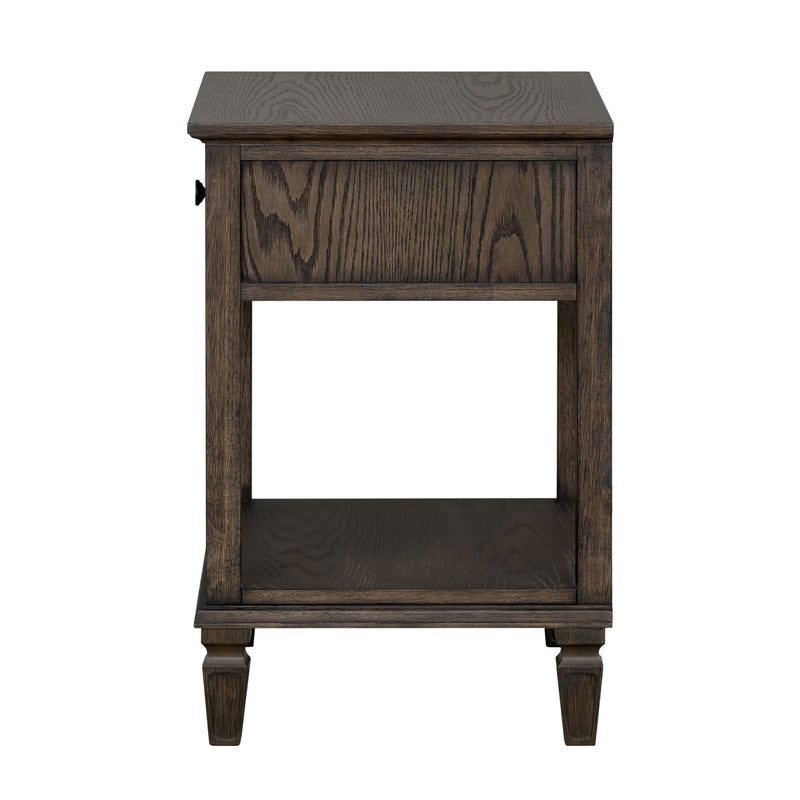 Victoria - Bedside Table With Drawer And Shelf