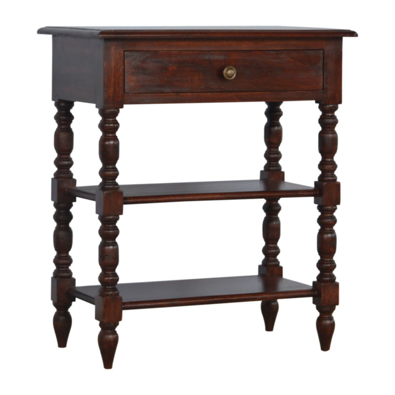 Turned Legs Side Table