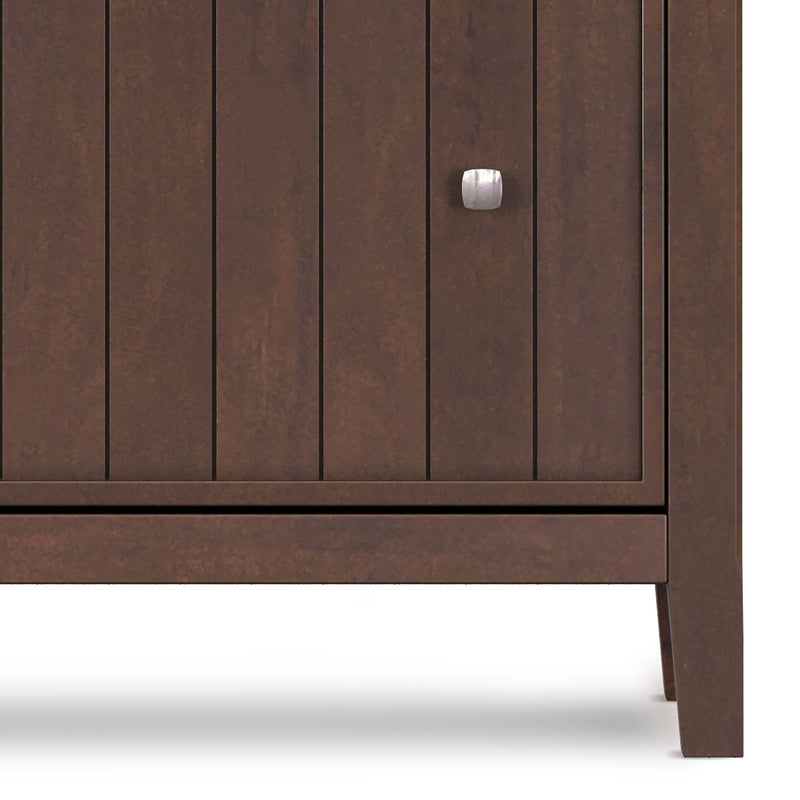 Acadian - Entryway Shoe Storage Cabinet - Brown