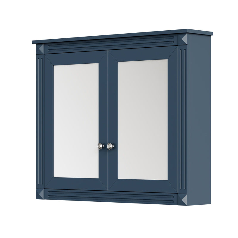 Wall-Mounted Medicine Cabinet With 2 Mirrors, Adjustable Shelves