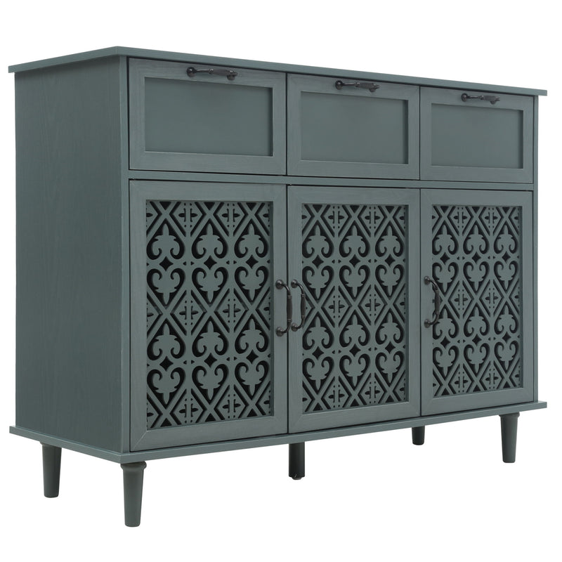3 Door 3 Drawer Elegant Cabinet
