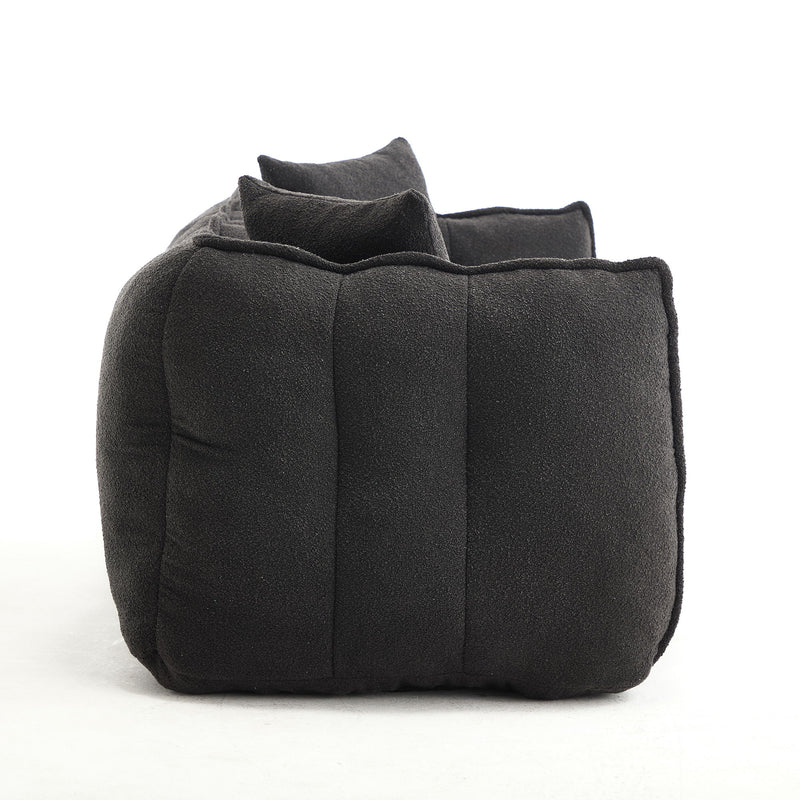 Cozy Beanbag Chair With High Resilience Foam Core For 2