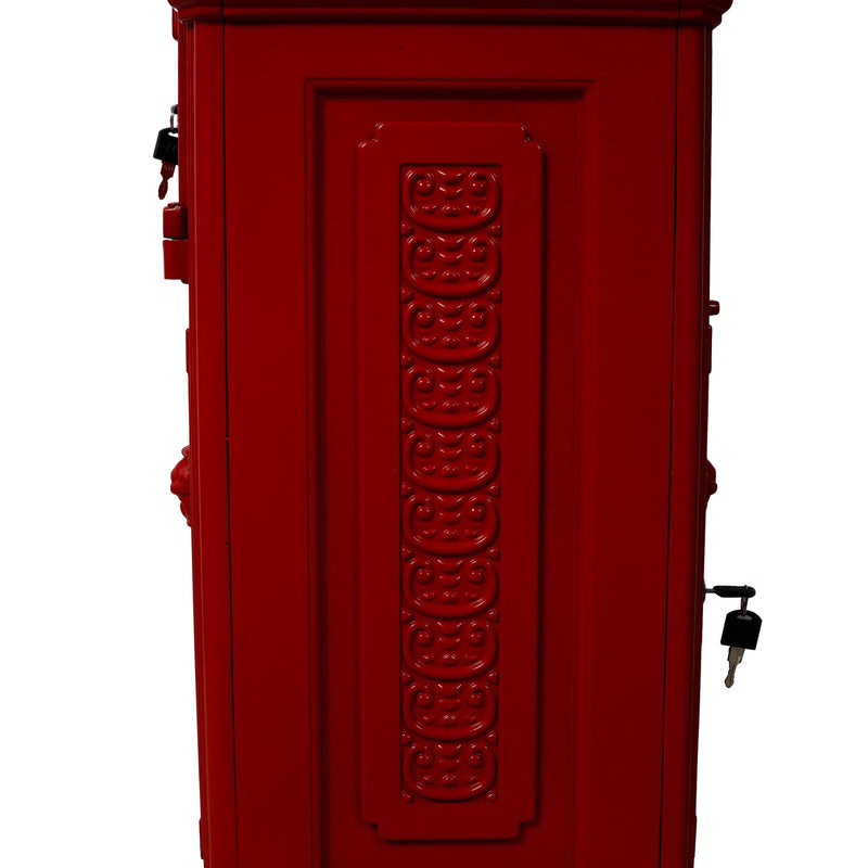 Mailboxs Residential Large-Capacity Letter Box, Rainproof Postbox Statue