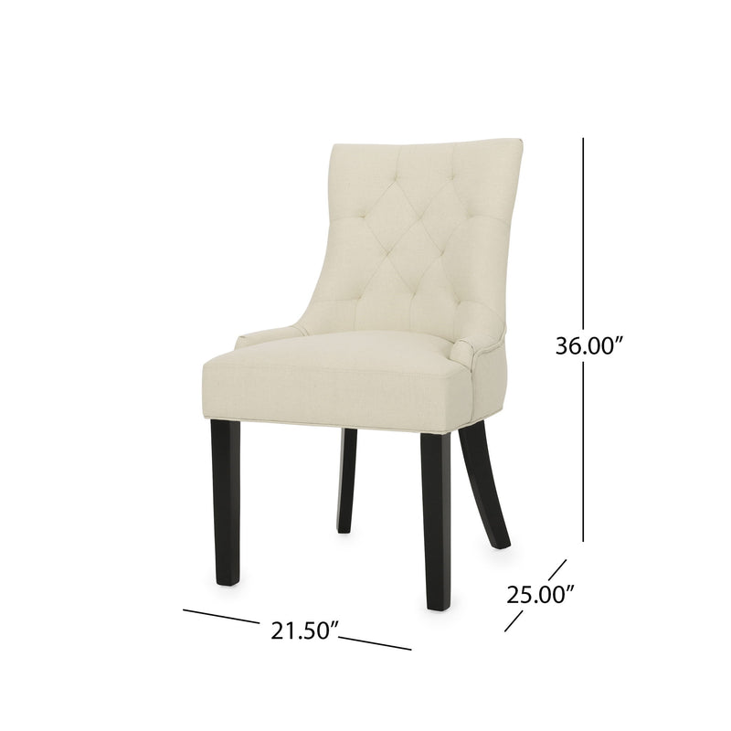 Cheney - Contemporary Dining Chair Tufted Upholstery (Set of 2)
