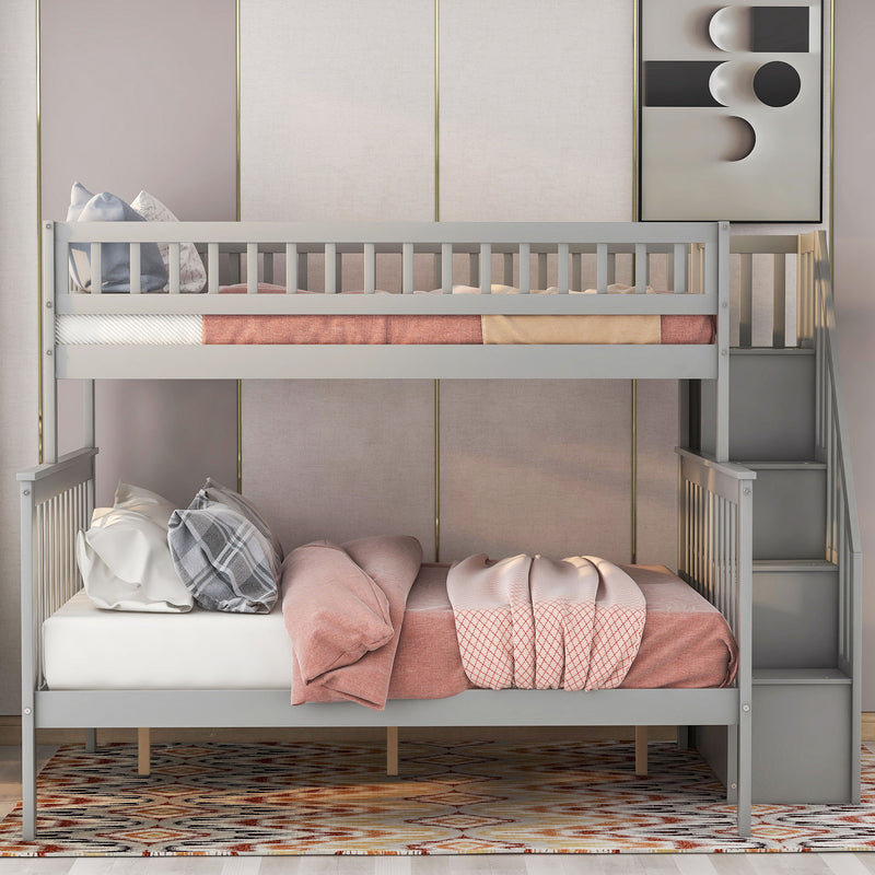 Bunk Bed With Staircase
