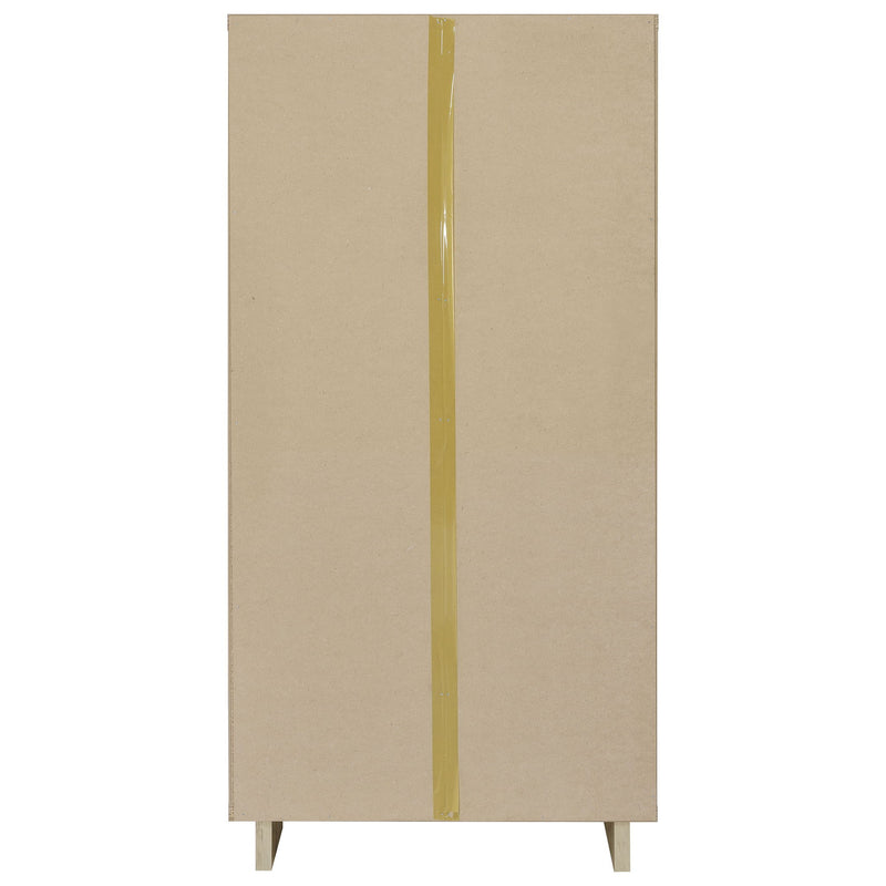 Geilys - 8 Shelf Bookcase With Arch Details - White