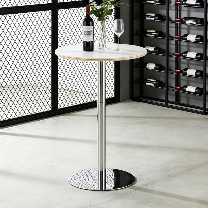 Contemporary Circular Bar Table
