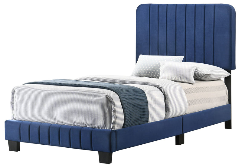 Channel Tufted Bed