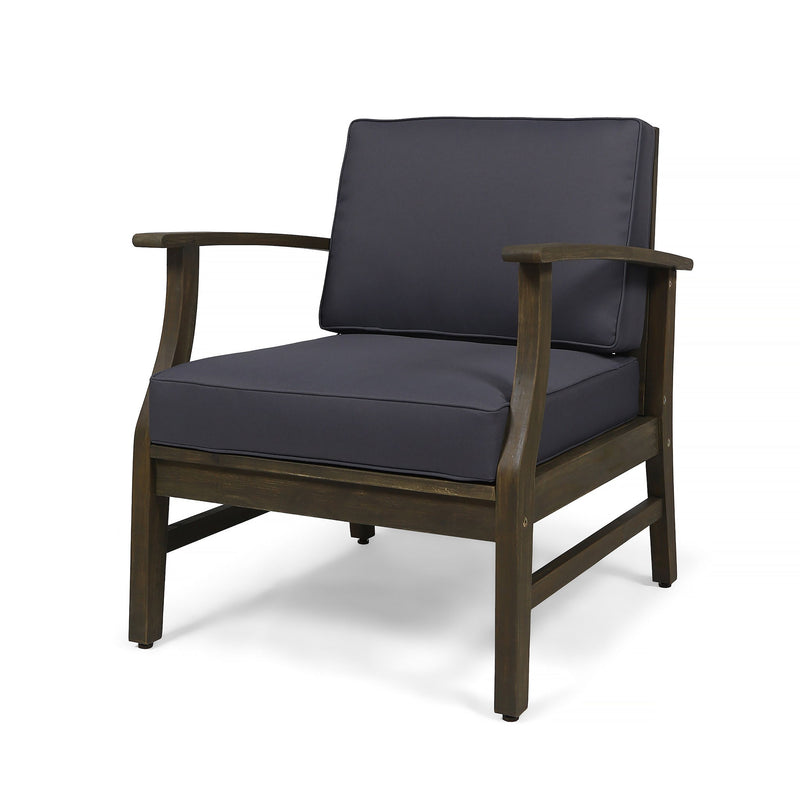 Perla - Contemporary Club Chair With Water Resistant Cushionі