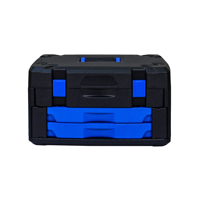 Tool Box With 266 Pieces Hand Tool Set - Black