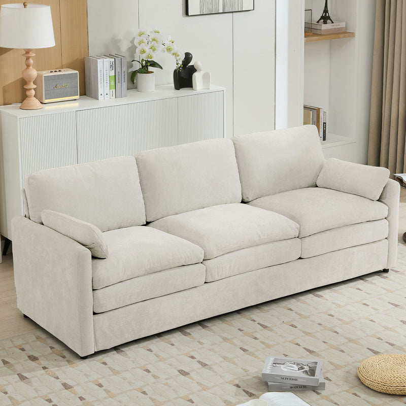 Cozy Upholstered 3 Seater Sofa Cushion For Living Room