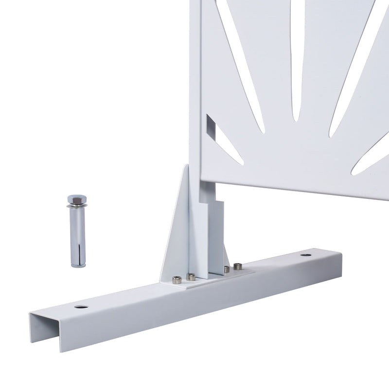 Outdoor & Indoor Metal Privacy Screen, Freestanding Decorative Panels
