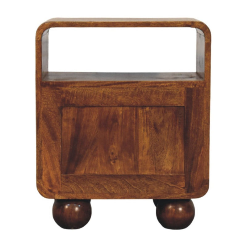 Larissa - 2 Drawer Nightstand - Brown