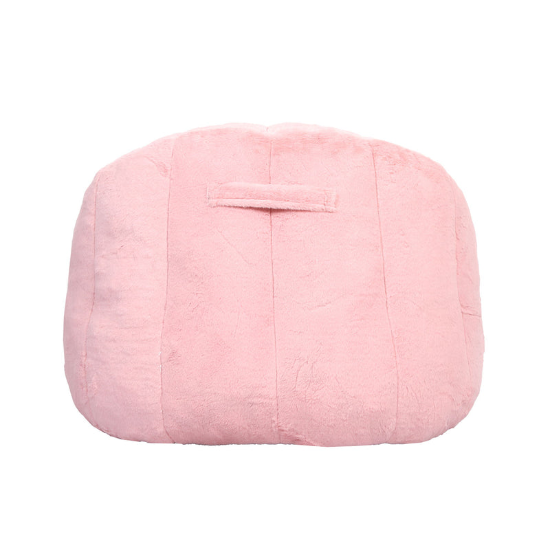 Beanbag Chair, Beanbag Sofa Chair With Armrests Stuffed High Density Foam