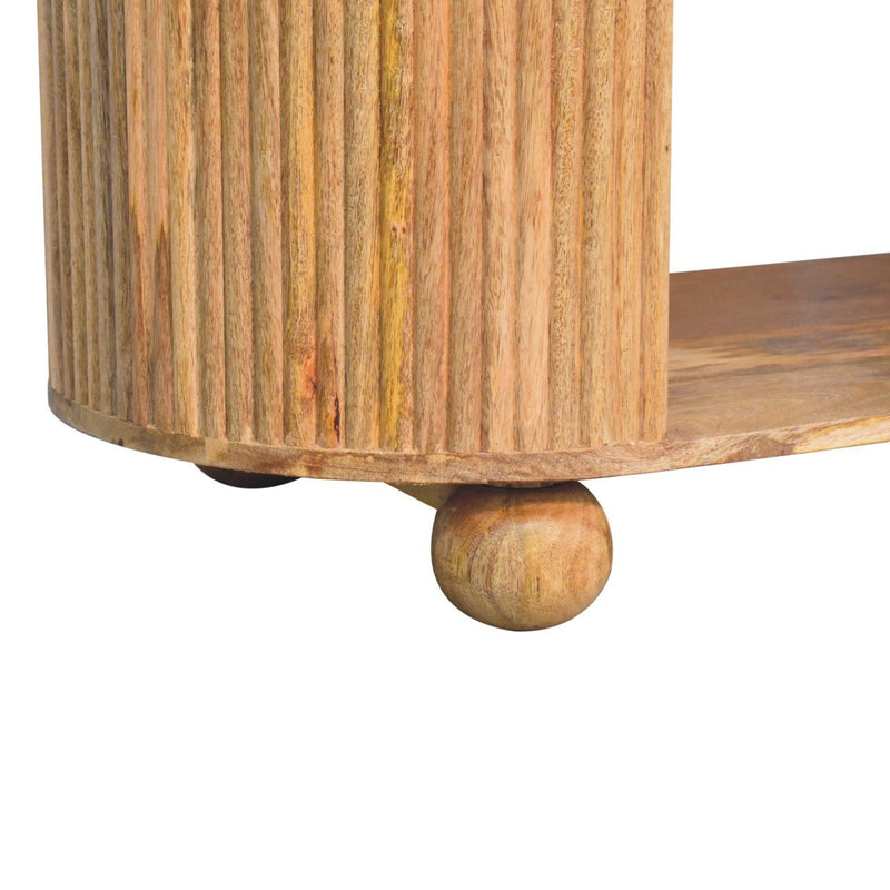 Soba - Ball Open Coffee Table - Oak