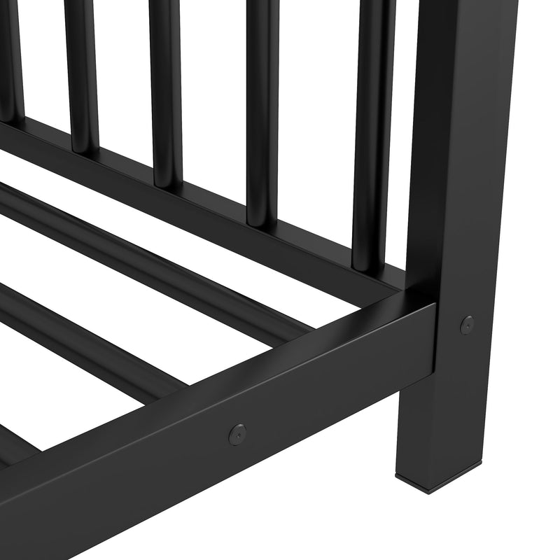 Metal House Platform Bed With Modern Design And Durable Frame