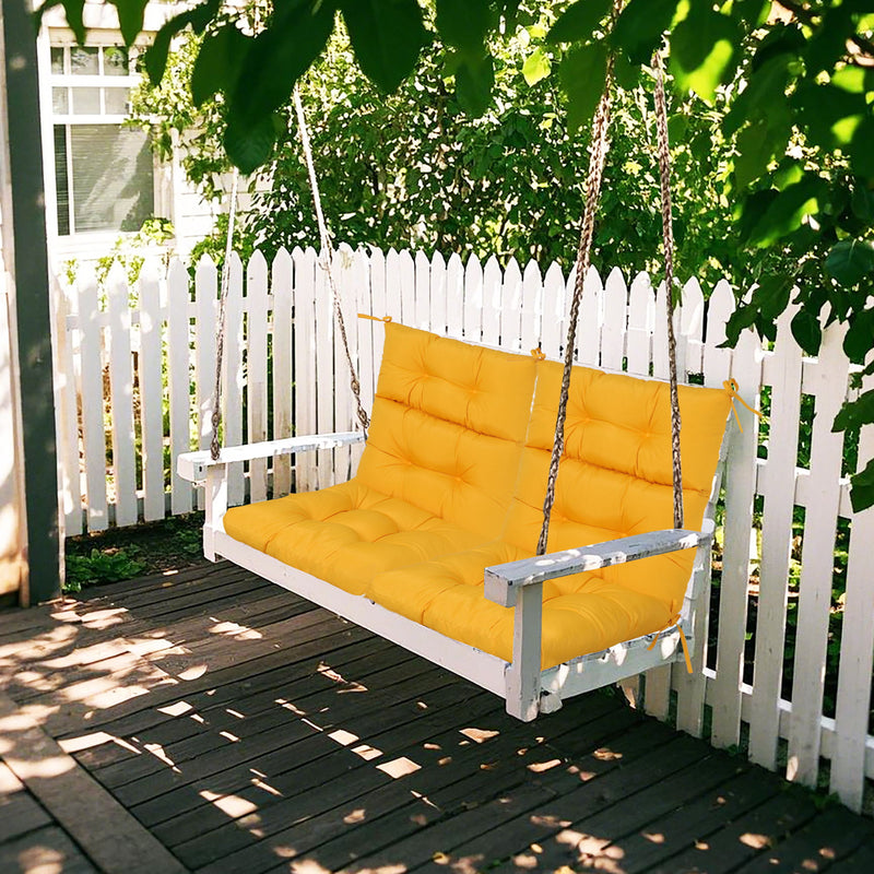 2 Piece High Back Patio Chair Cushion Set