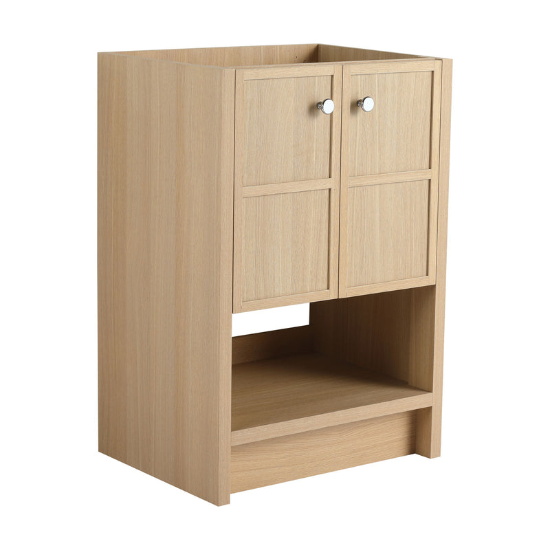 Modern Freestanding Bathroom Vanity With 2 Soft Closing Doors