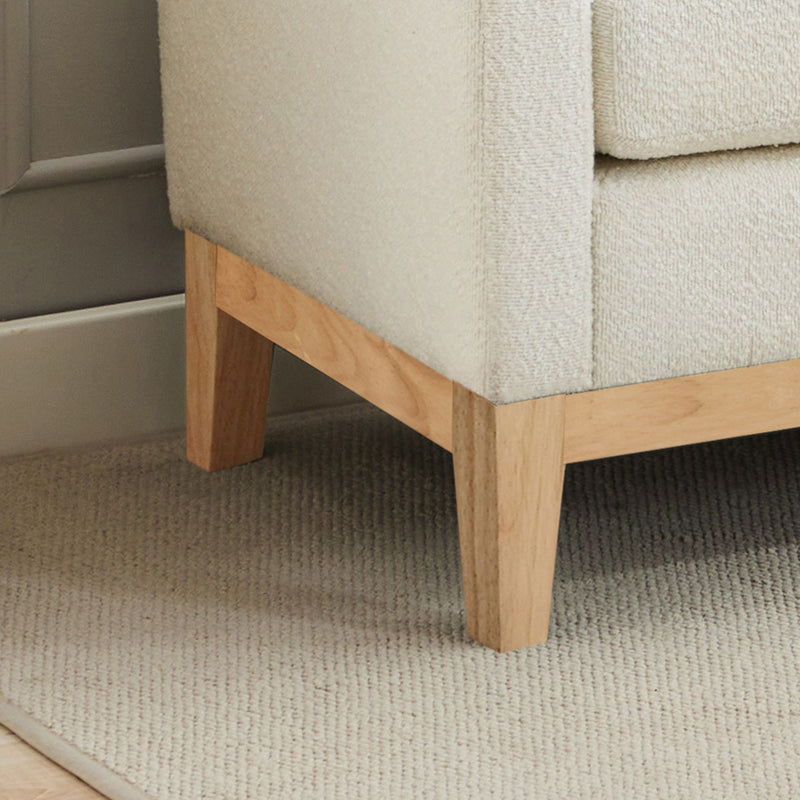 Upholstered End Of Bed Bench With Arms & 2 Bolsters For Bedroom