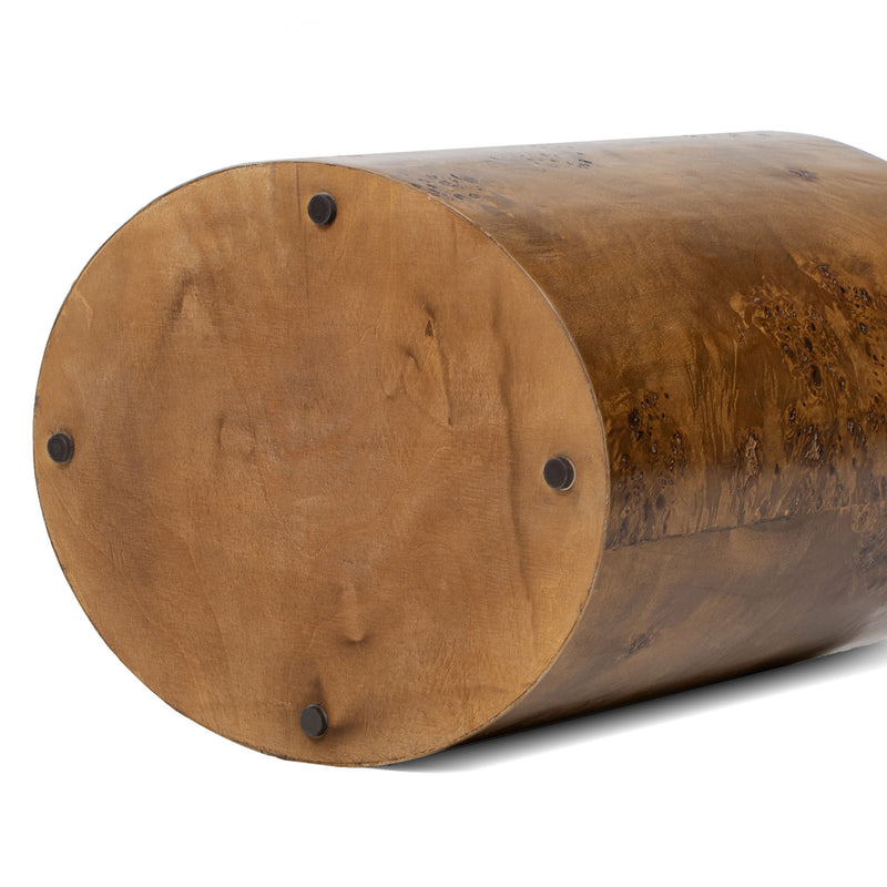 Nebula - Accent Oval Pillar Side Table