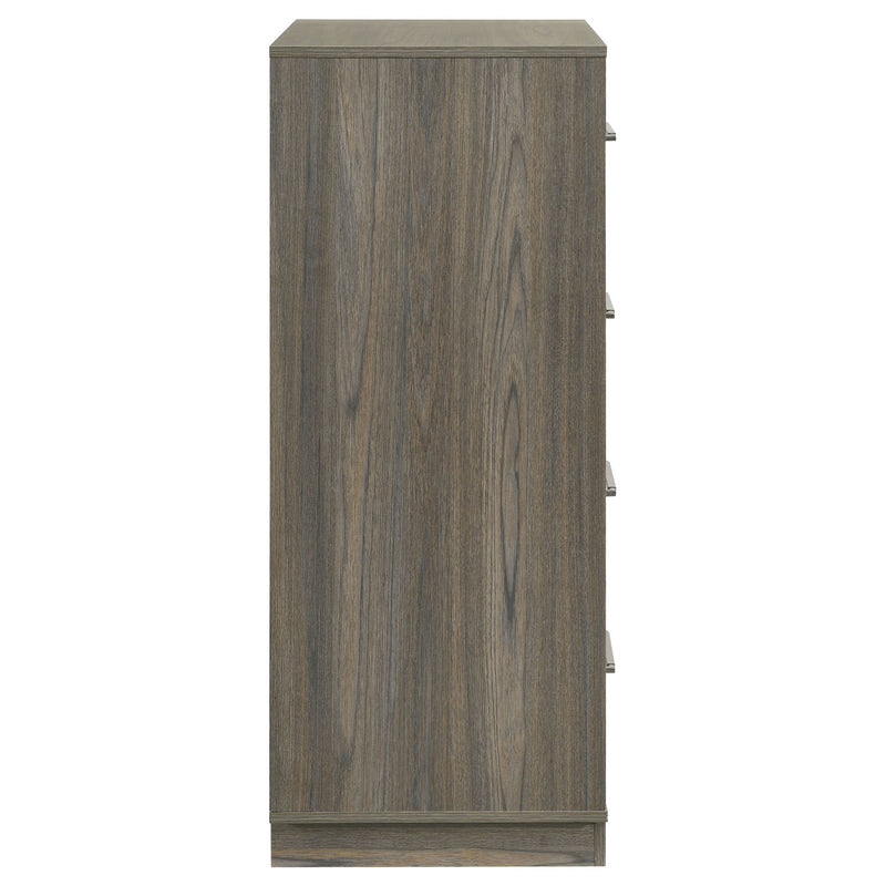 Edmondson - 4 Drawer Chest - Natural / Gray