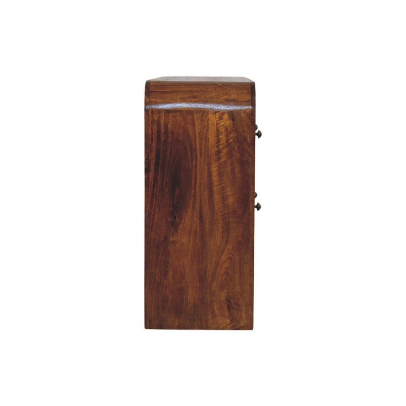 Darcy - 3 Over 3 Drawer Chest - Brown