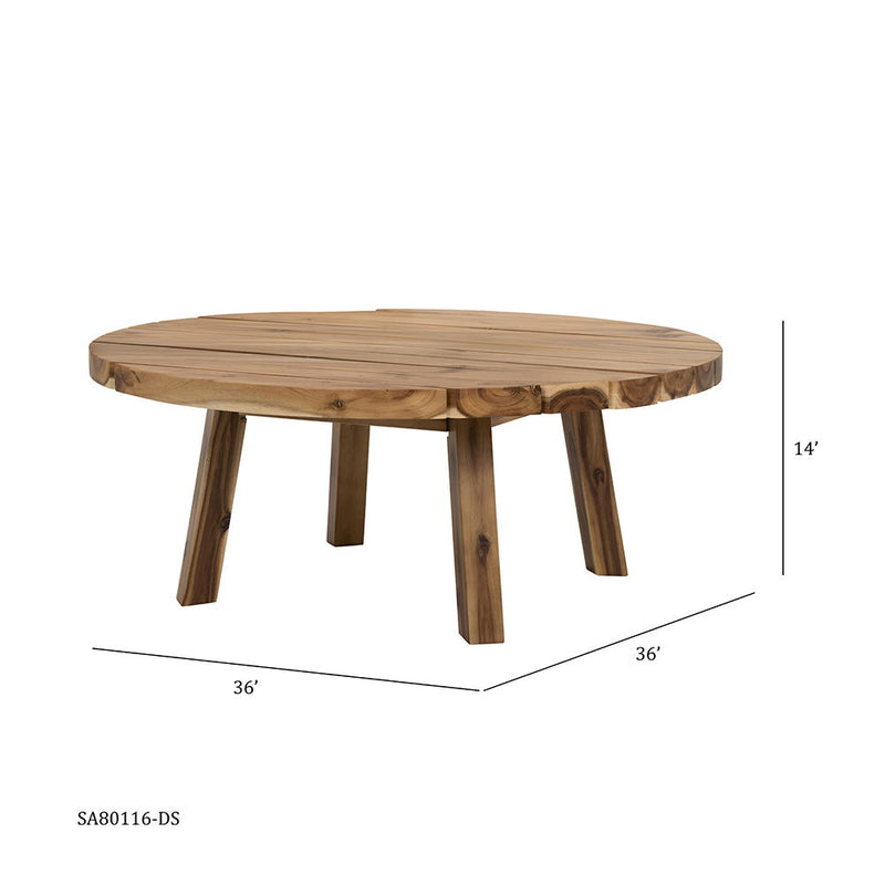 Round Table, Durable Solid Wood