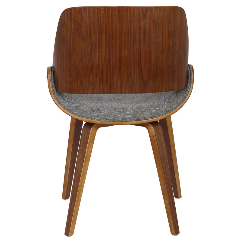 Fabrizzi - Mid-Century Modern Dining / Chair (Set of 2) - Gray