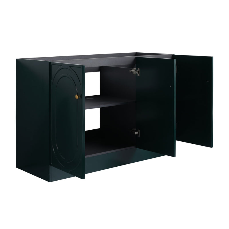 Modern Freestanding Bathroom Vanity With Soft Close Cabinet Doors