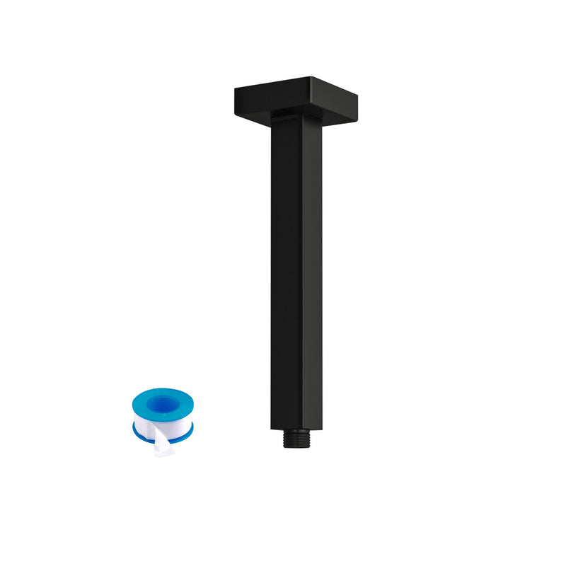 Premium 8" Ceiling Mounted Shower Arm With Flange