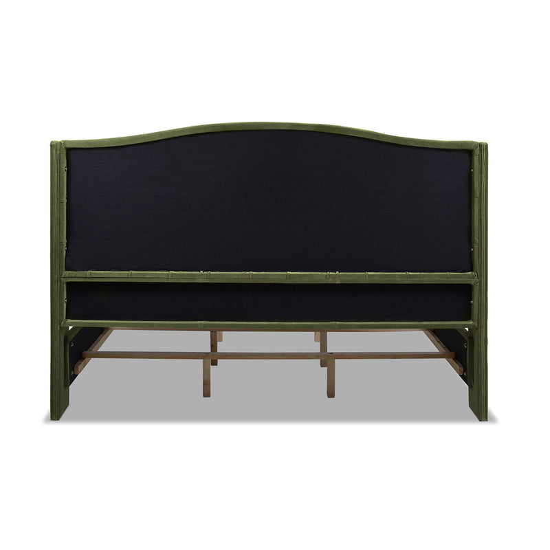 Marcella - Upholstered Shelter Headboard Bed
