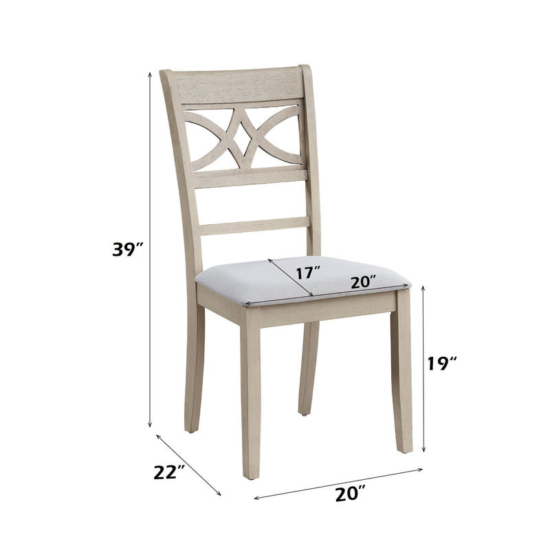 Ferris - Side Chair (Set of 2) - Antique White