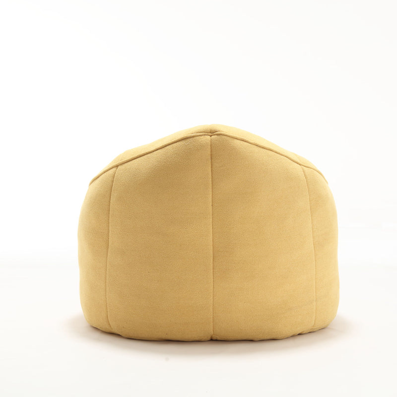 Bedding Bean Bag Sofa Chair High Pressure Foam With Footrest
