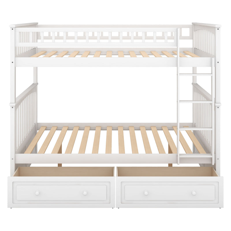 Bunk Bed With Drawers, Convertible Design