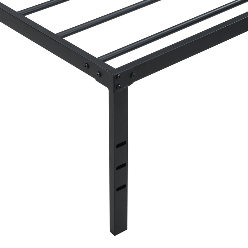 Heavy Duty Metal Bed Frame With Quiet Support